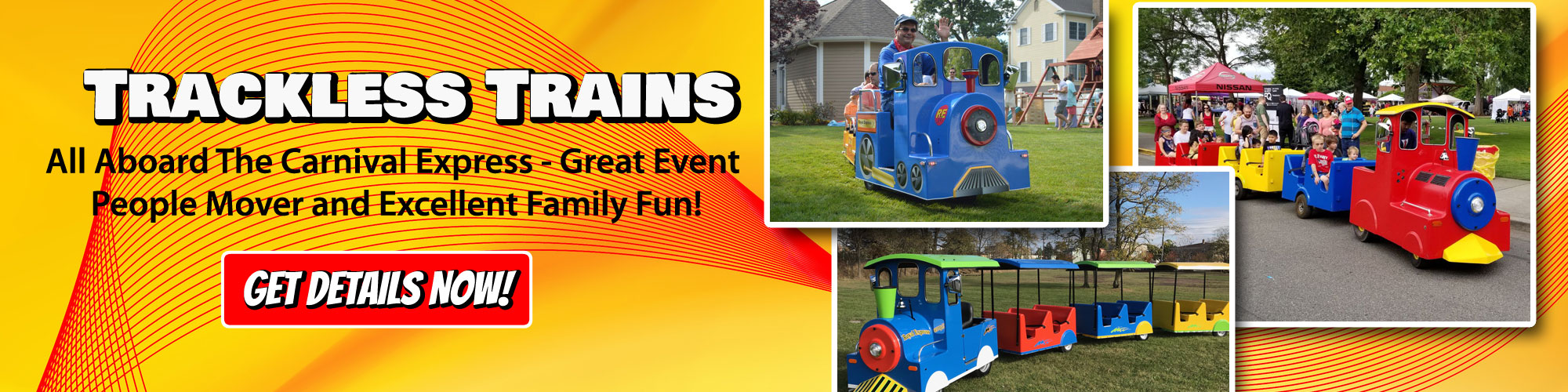 Trackless Train Rental